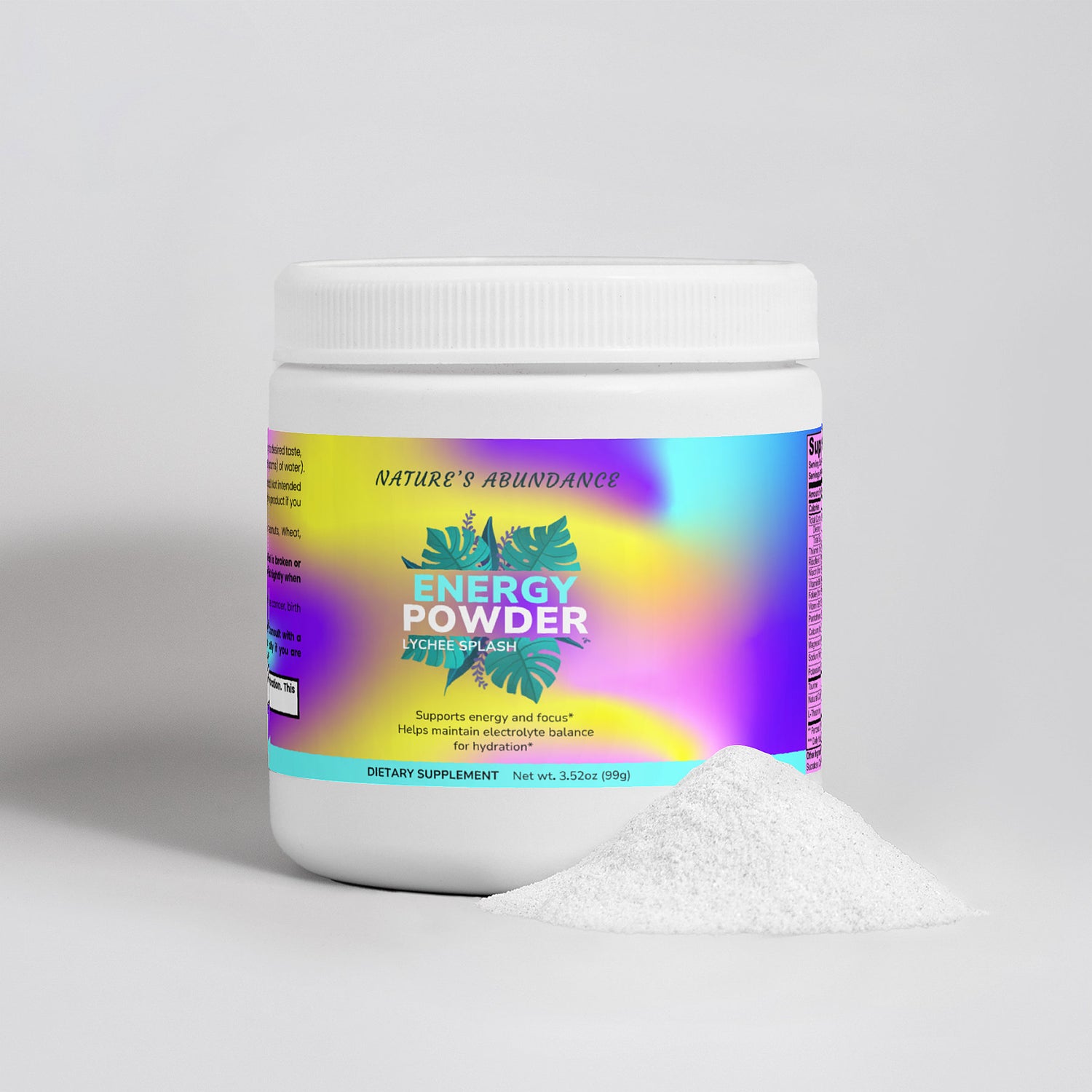 Energy Powder (Lychee Splash Energy)