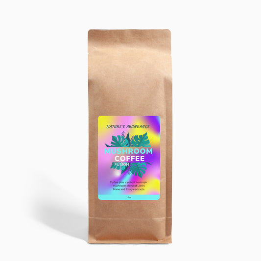 Mushroom Coffee Fusion - Lion’s Mane & Chaga 16oz