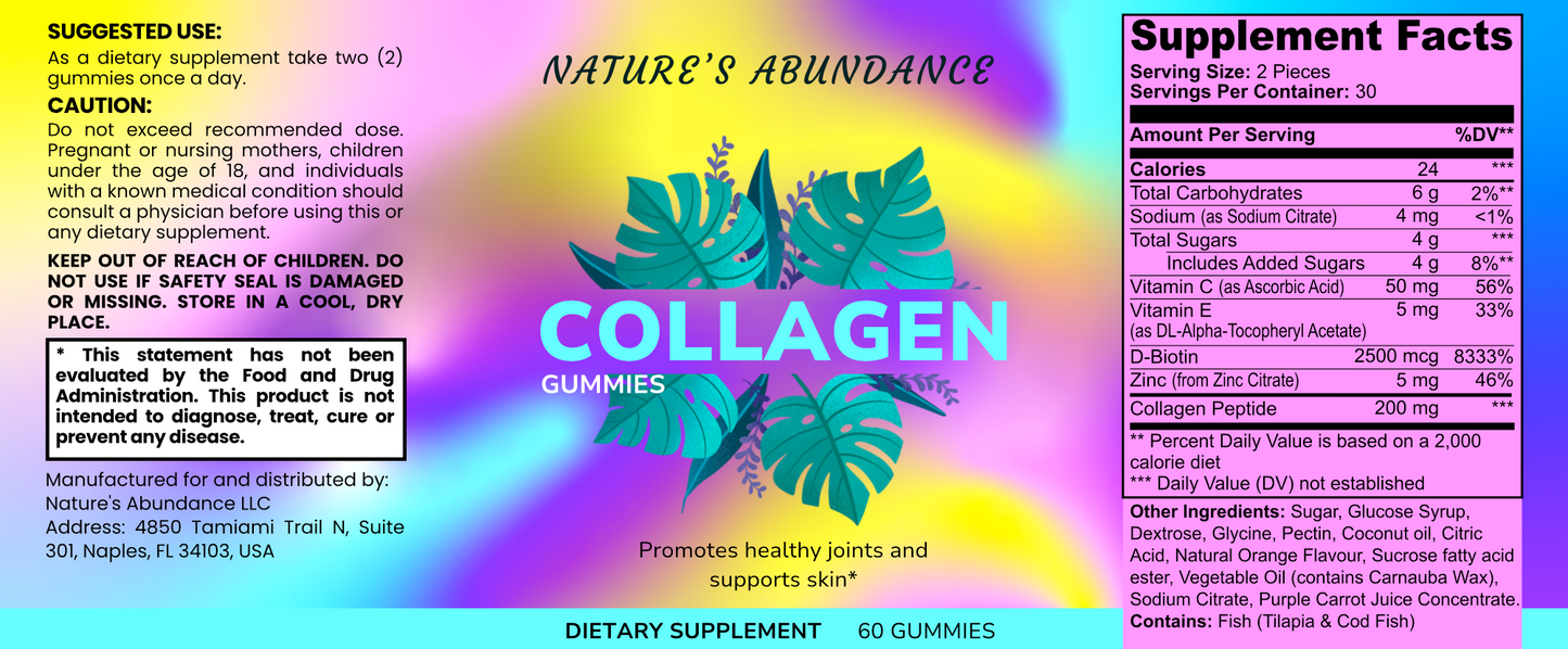 Collagen Gummies (Adult)