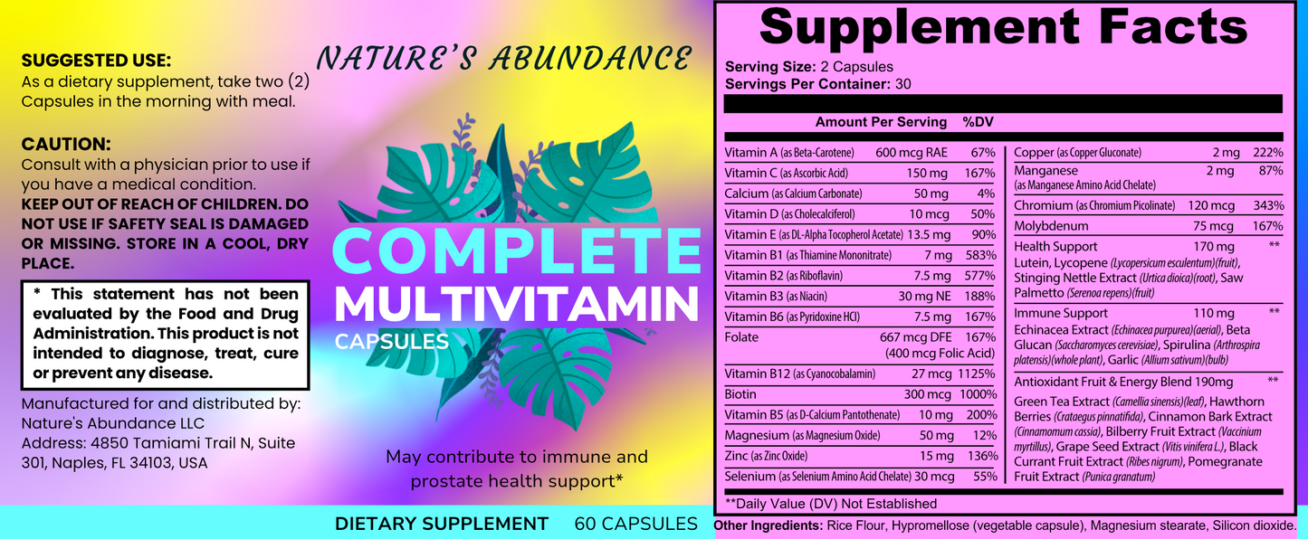 Complete Multivitamin