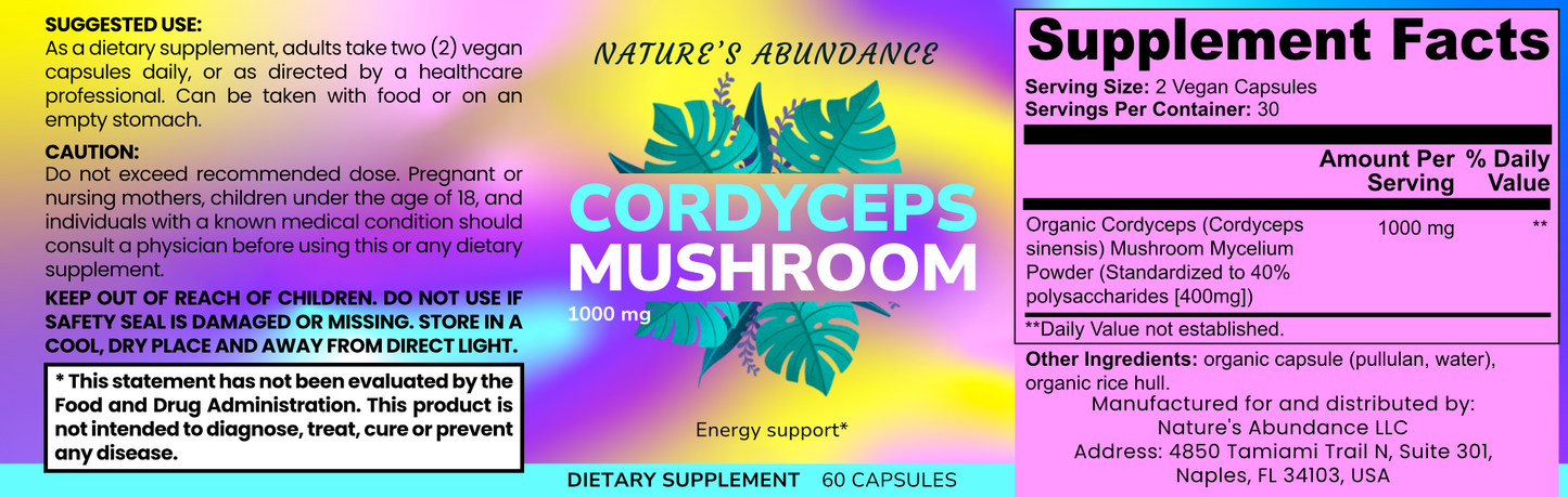 Cordyceps Mushroom