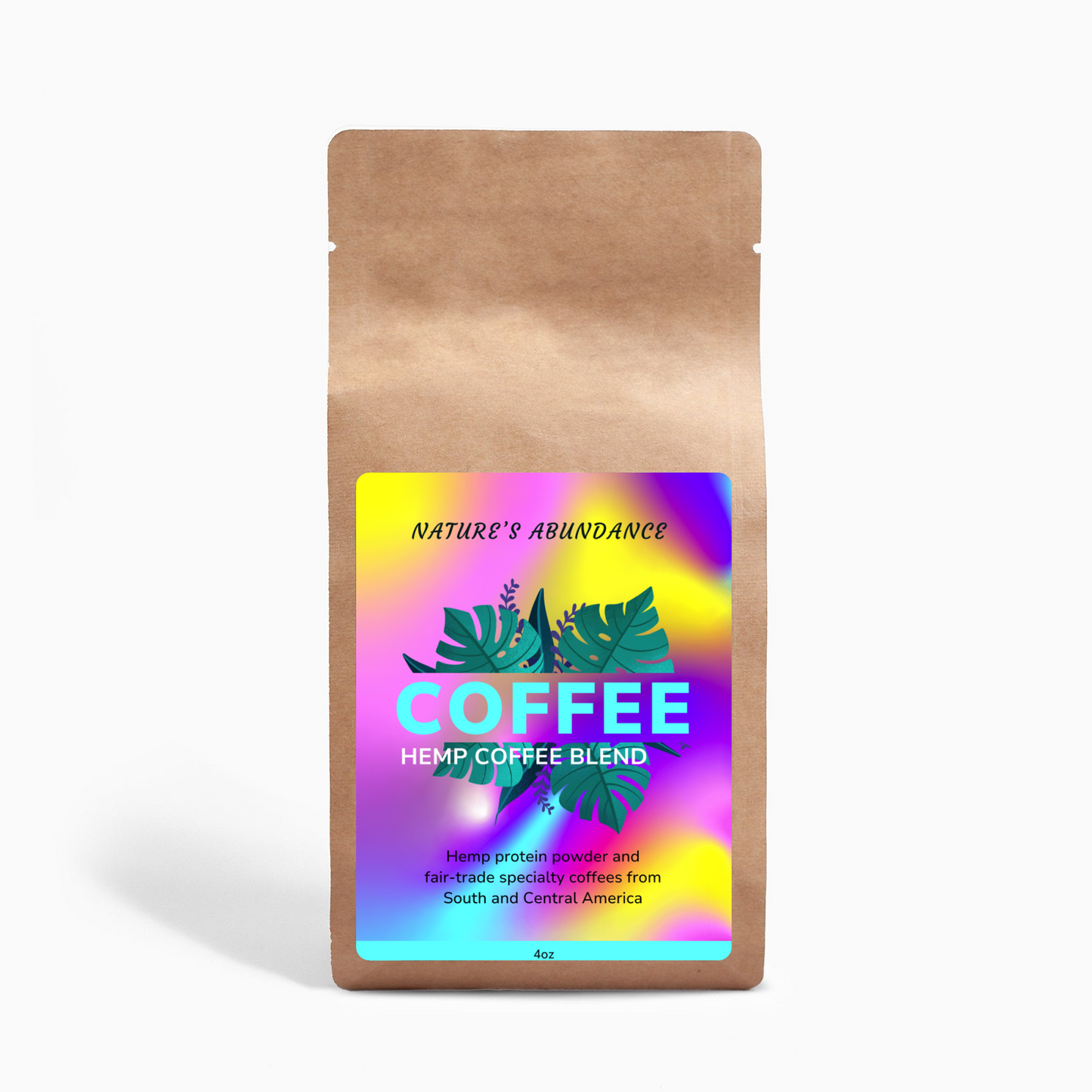 Hemp Coffee Blend - Medium Roast 4oz