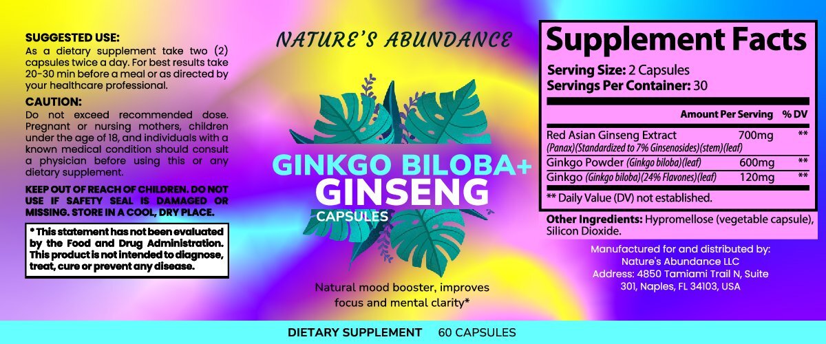 Ginkgo Biloba + Ginseng