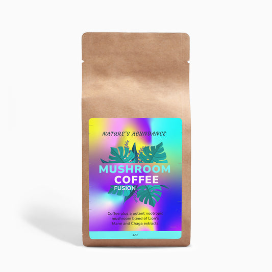 Mushroom Coffee Fusion - Lion’s Mane & Chaga 4oz